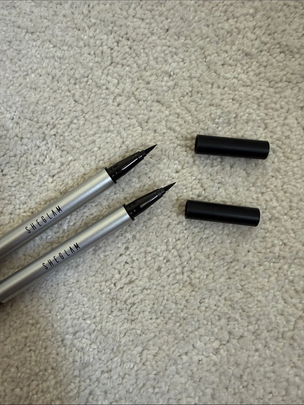 SHEGLAM Black Dual-Ended Precision Eyeliner Pencil - 2 Pack